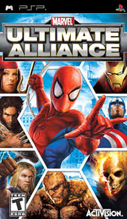 Обложка Marvel Ultimate Alliance