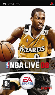 Обложка NBA Live 08