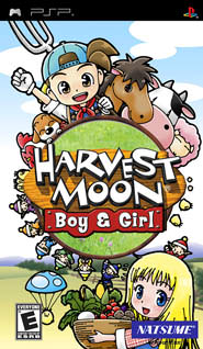 Обложка Harvest Moon: Boy and Girl