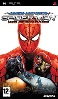 Обложка Spider-Man: Web of Shadows