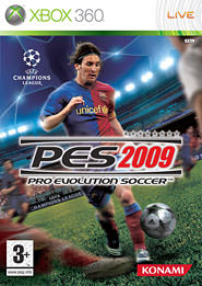 Обложка Pro Evolution Soccer 2009