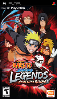 Обложка Naruto Shippuden: Legends – Akatsuki Rising