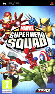 Обложка Marvel Super Hero Squad