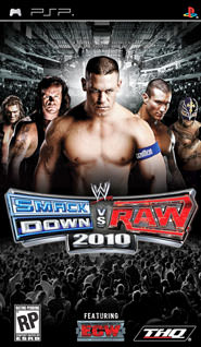 Обложка WWE SmackDown! vs. RAW 2010