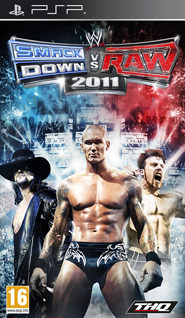 Обложка WWE SmackDown! vs. RAW 2011