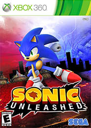 Обложка Sonic Unleashed