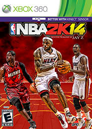 Обложка NBA 2K14