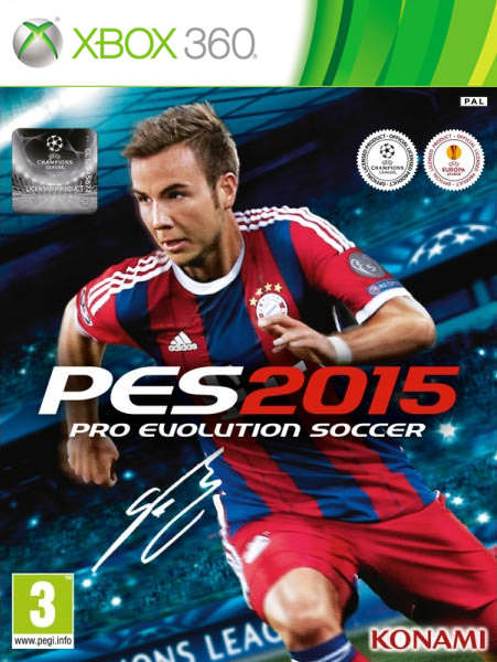 Обложка Pro Evolution Soccer 2015