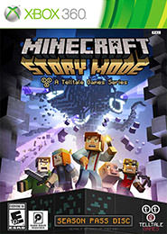 Обложка Minecraft Story Mode