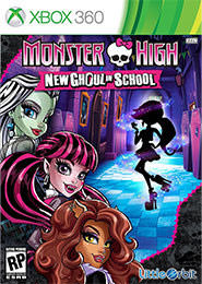 Обложка Monster High: New Ghoul in School