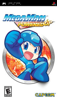 Обложка Megaman Powered Up