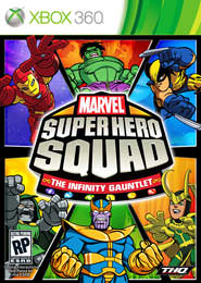 Обложка Marvel Super Hero Squad: The Infinity Gauntlet